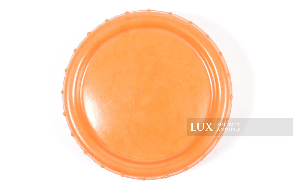 Beurrier allemand en bakelite orange - photo 8