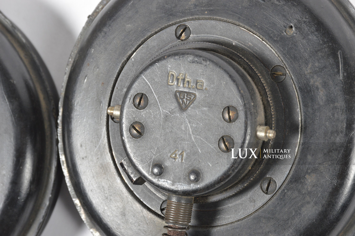 Ecouteurs allemands Panzer précoces, « Dfh.a 41 » - photo 16