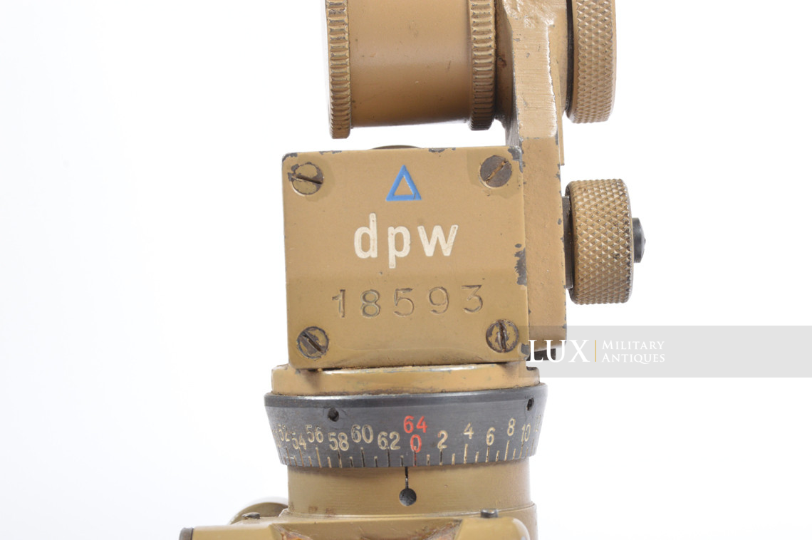 Rare ensemble pptique de visée M.G.Z.40 jaune sable, « dpw » - photo 10