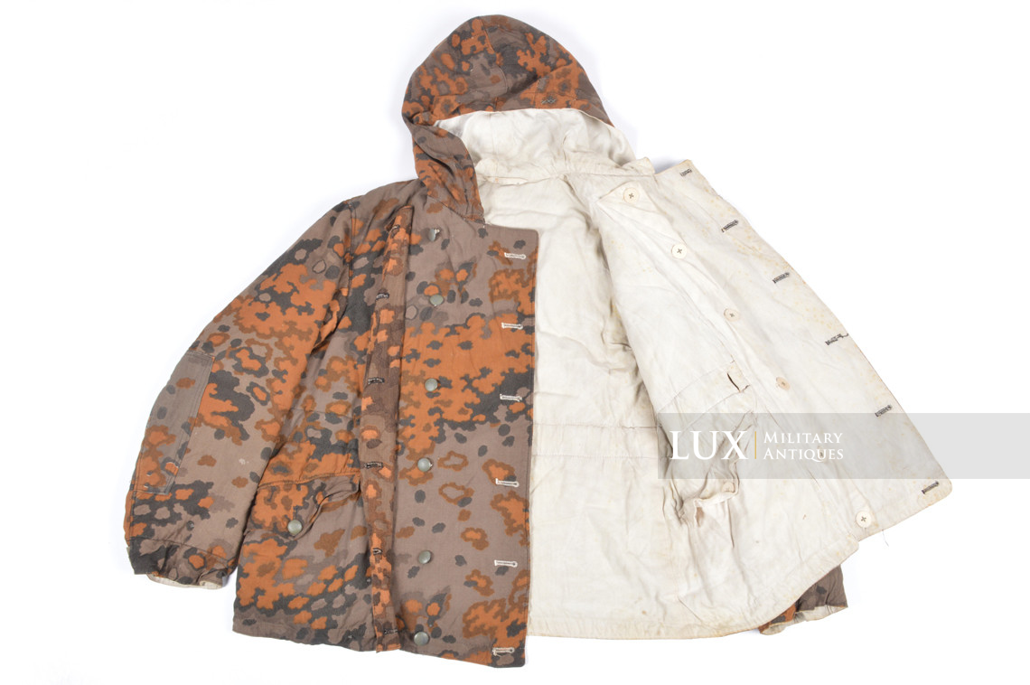 Parka Waffen-SS réversible automne / hiver en camouflage feuille de chêne - photo 22
