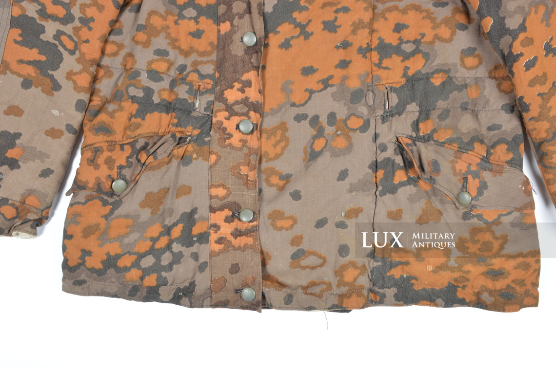 Parka Waffen-SS réversible automne / hiver en camouflage feuille de chêne - photo 11
