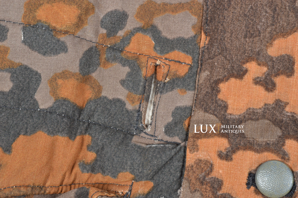 Parka Waffen-SS réversible automne / hiver en camouflage feuille de chêne - photo 14