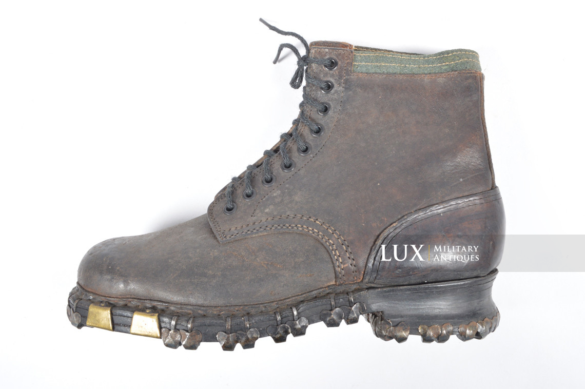 Paire de brodequins allemands précoces des troupes de montagne, « 1940 » - photo 24