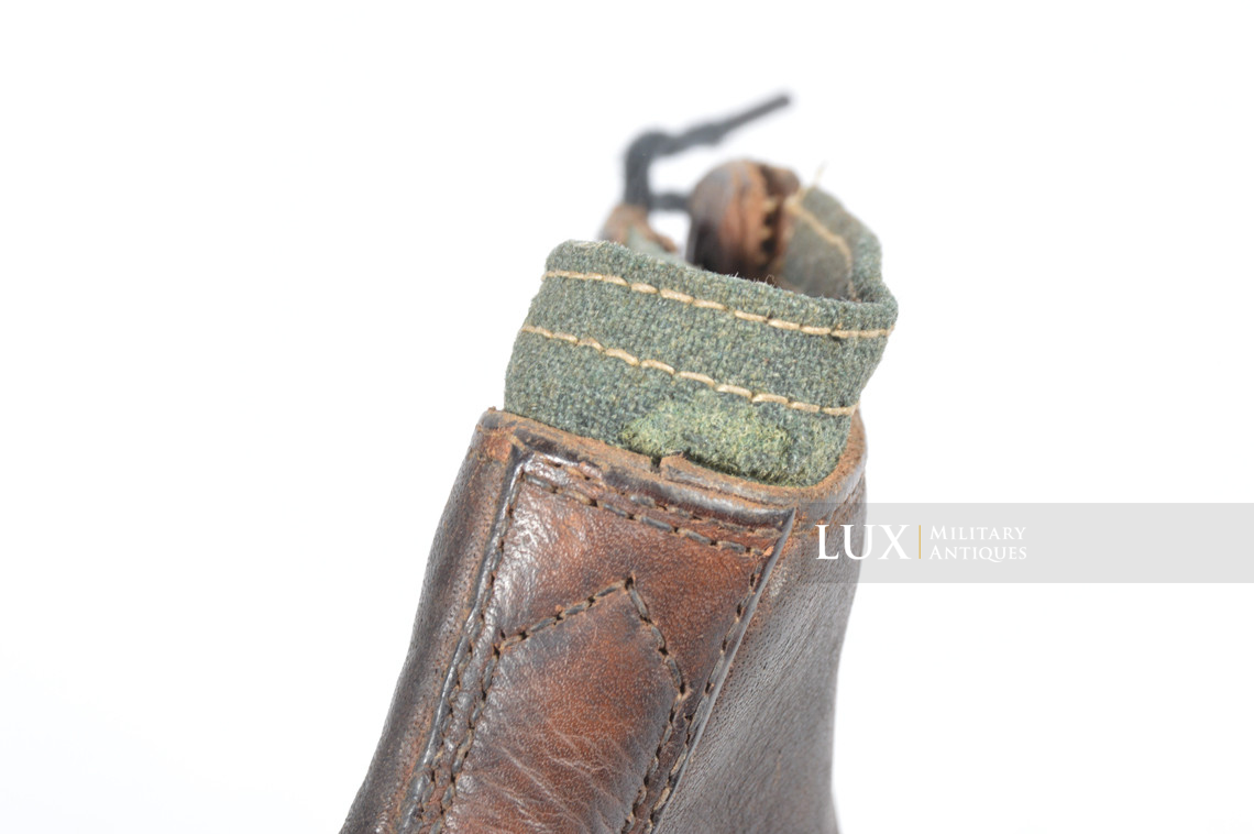 Paire de brodequins allemands précoces des troupes de montagne, « 1940 » - photo 38