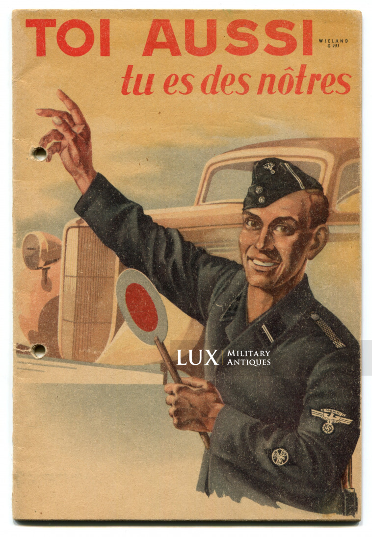 Rare insigne de manche de volontaires rexistes wallons engagés dans le NSKK Gruppe Luftwaffe - photo 11