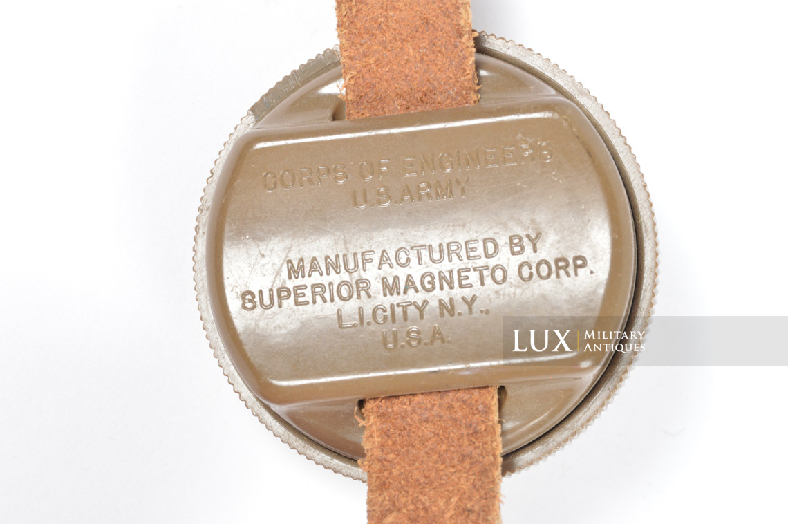 Boussole de poignet parachutiste US, « SUPERIOR MAGNETO CORP. » - photo 12