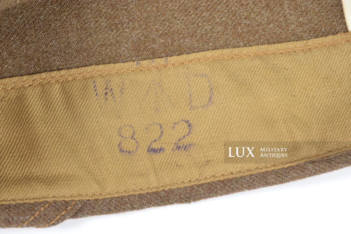 Unissued US Army Garrison cap, « British Made 1944 » - photo 9