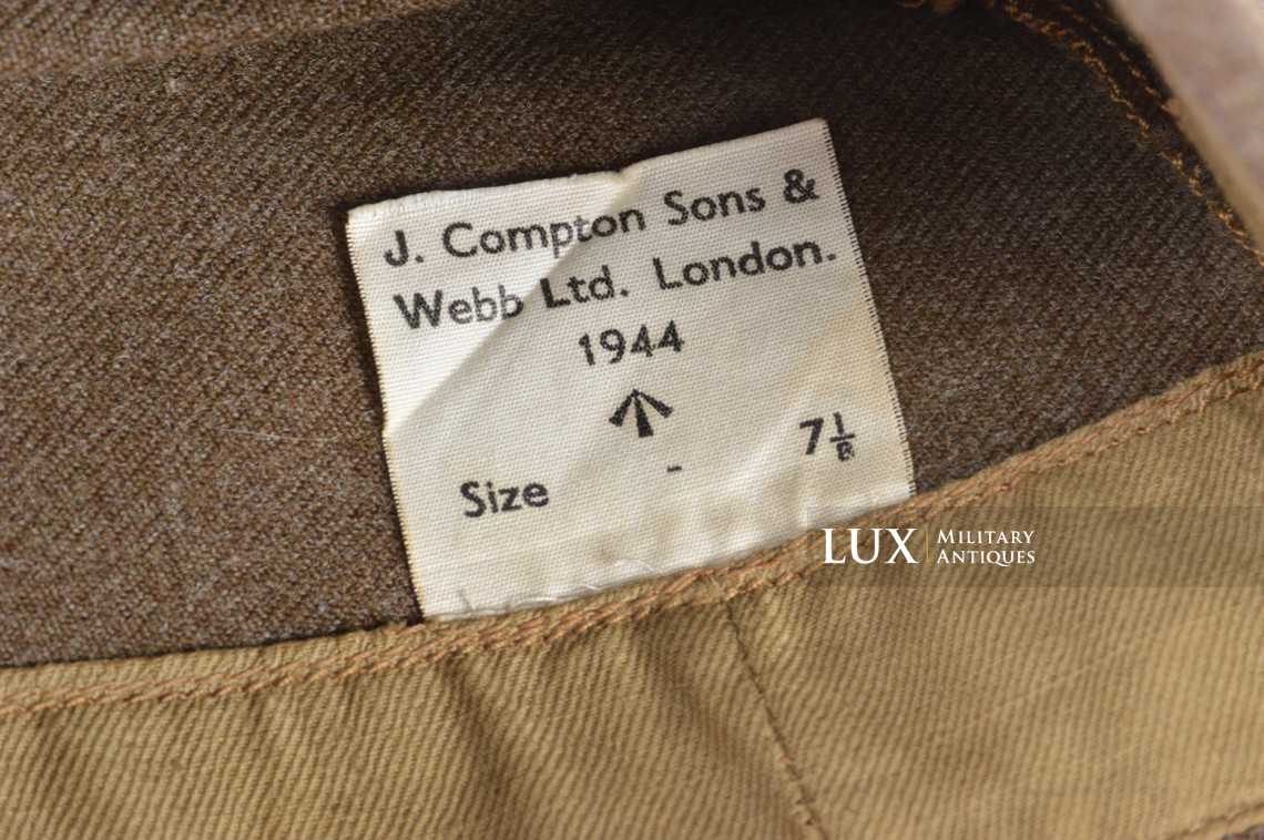 Unissued US Army Garrison cap, « British Made 1944 » - photo 10