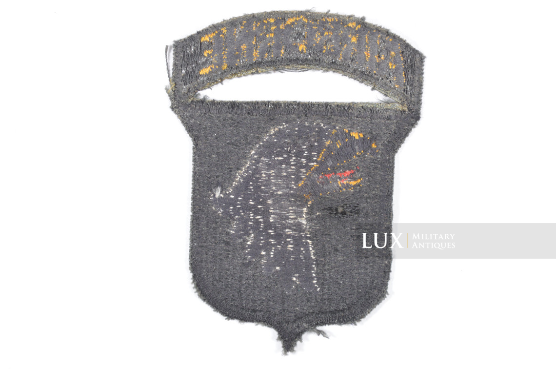Insigne d’épaule 101st Airborne Division, dos noir - photo 7