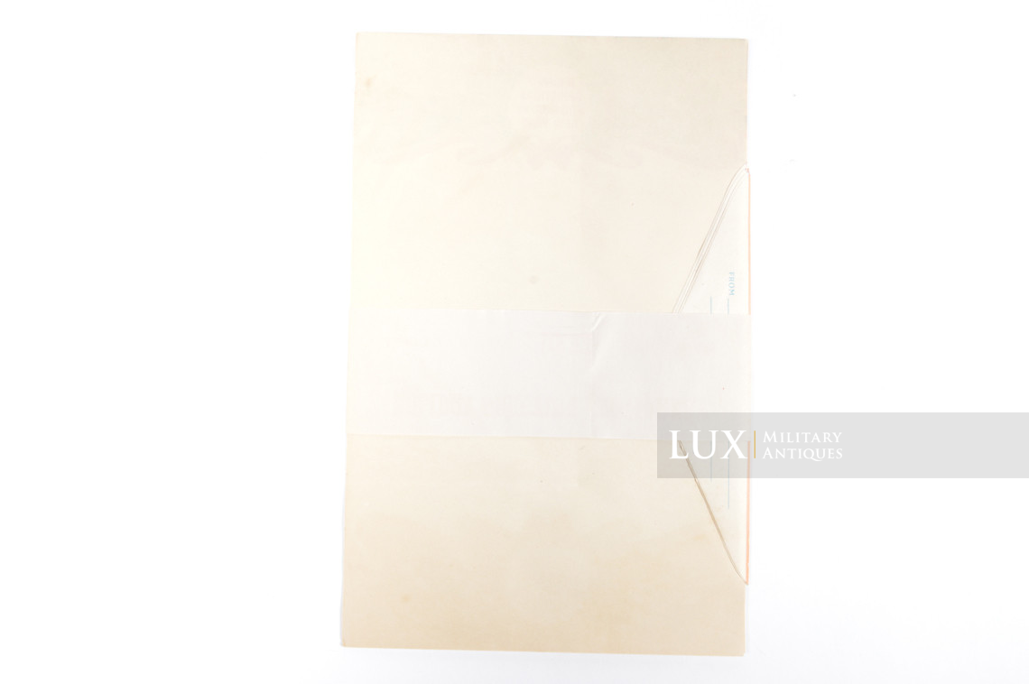 Ensemble de papeterie de Noël de l’US ARMY, « Holiday Greeting Stationery to The Boys in Service » - photo 10