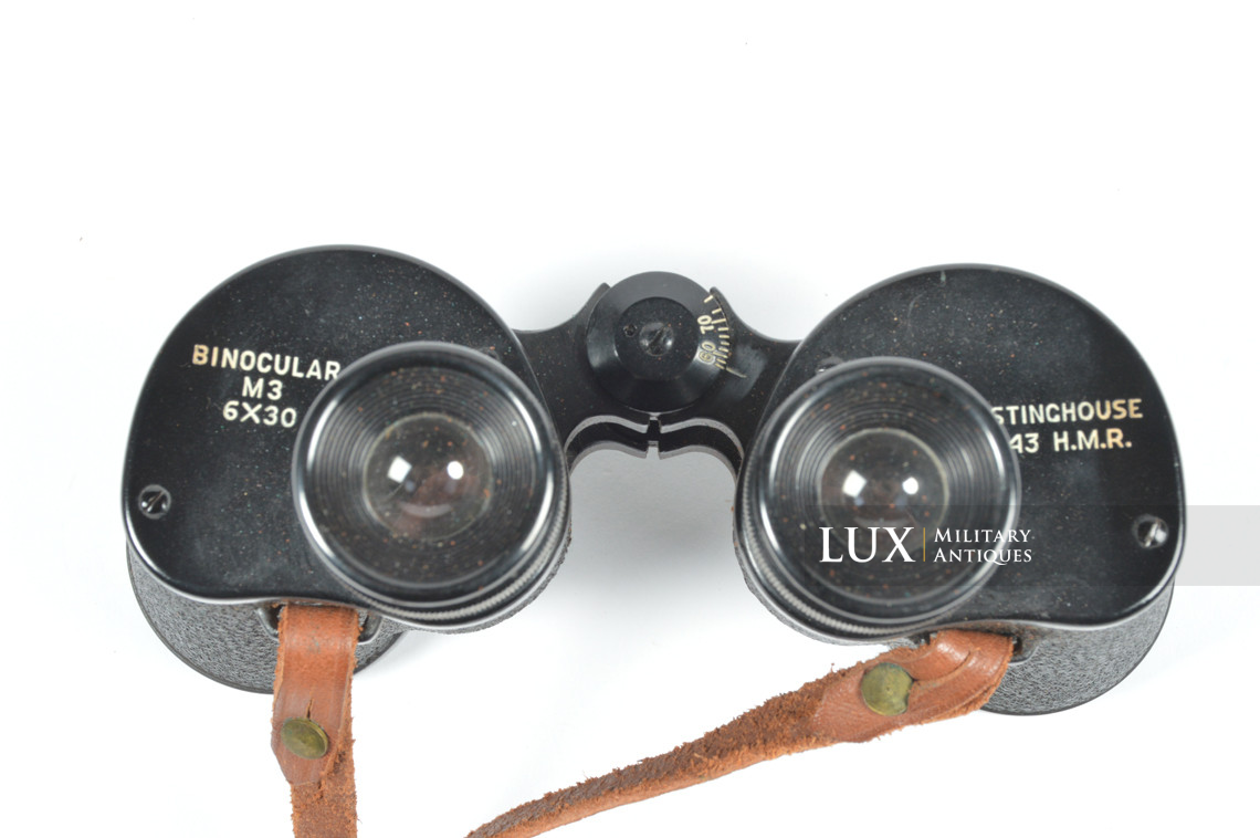 Ensemble jumelles US M3, « WESTINGHOUSE 1943 H.M.R. » - photo 9