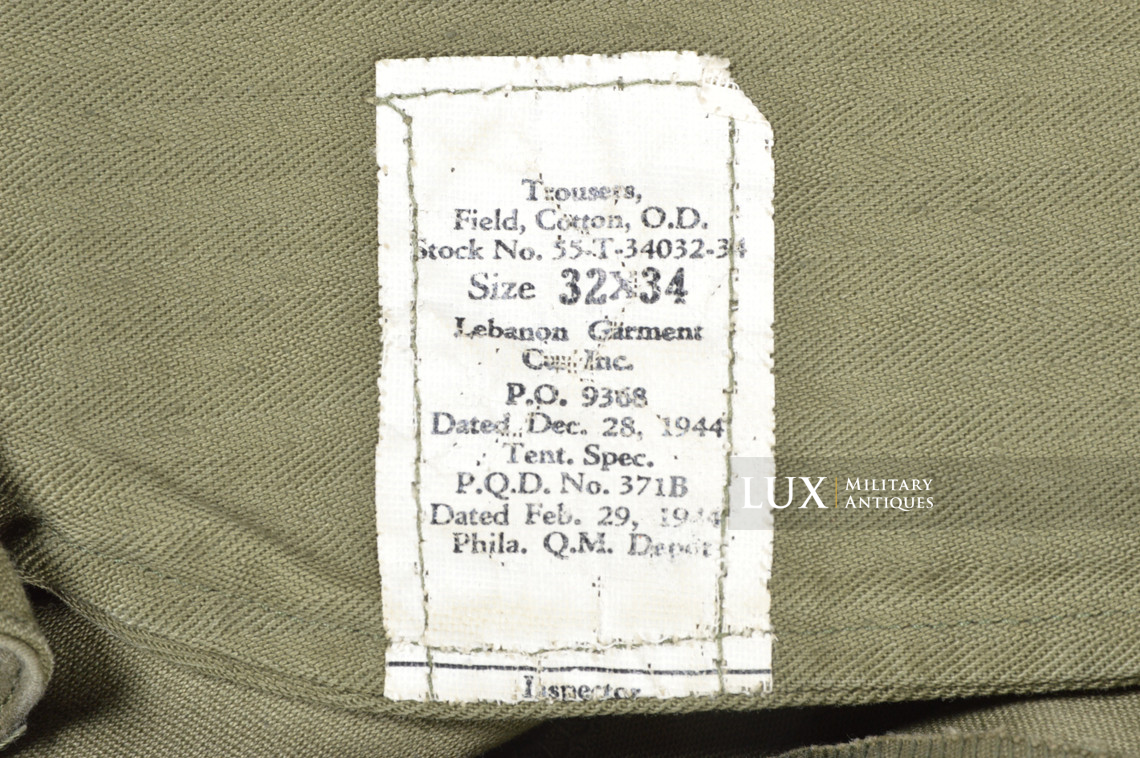 Pantalon US Field Trousers M43 - photo 25