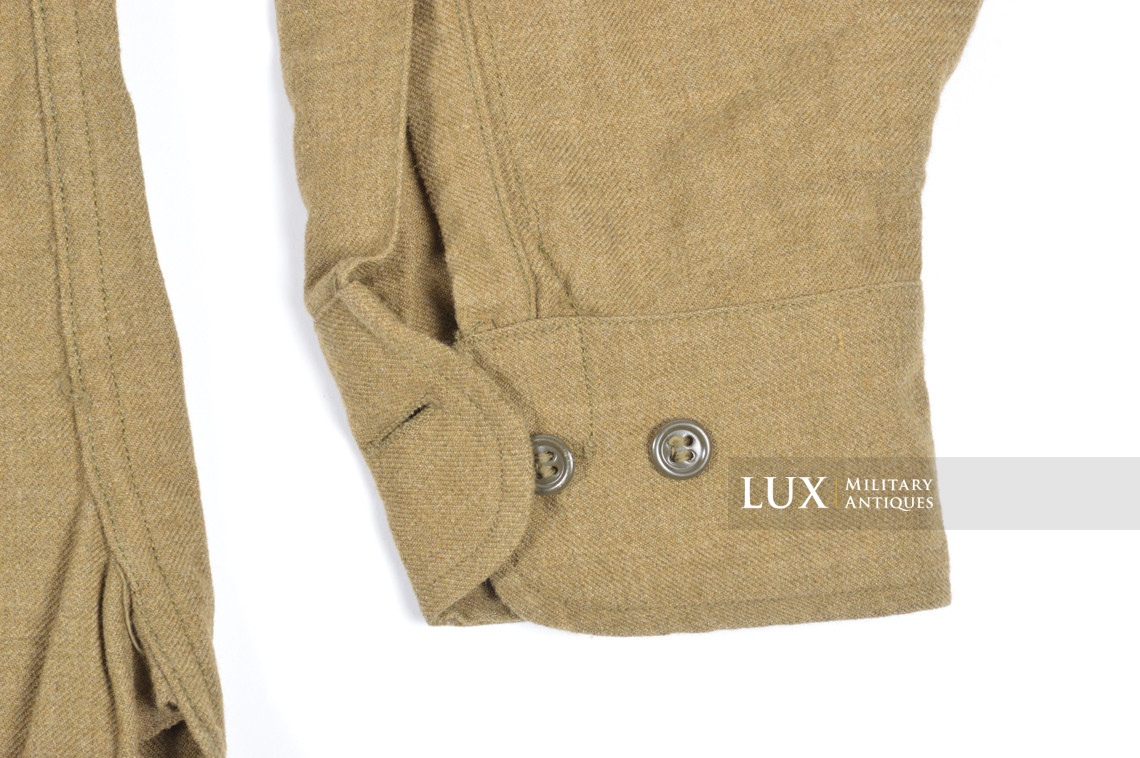 Chemise US Army en laine moutarde - photo 9