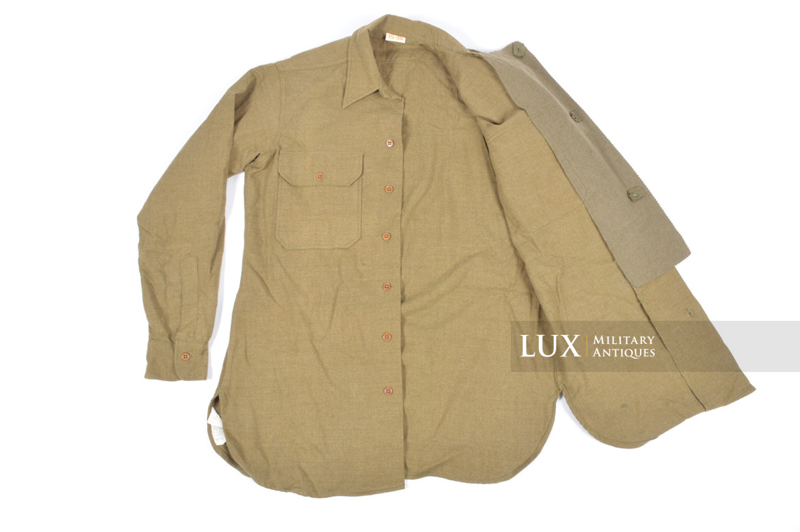 Chemise US Army combat en laine moutarde, « 1942 » - photo 13