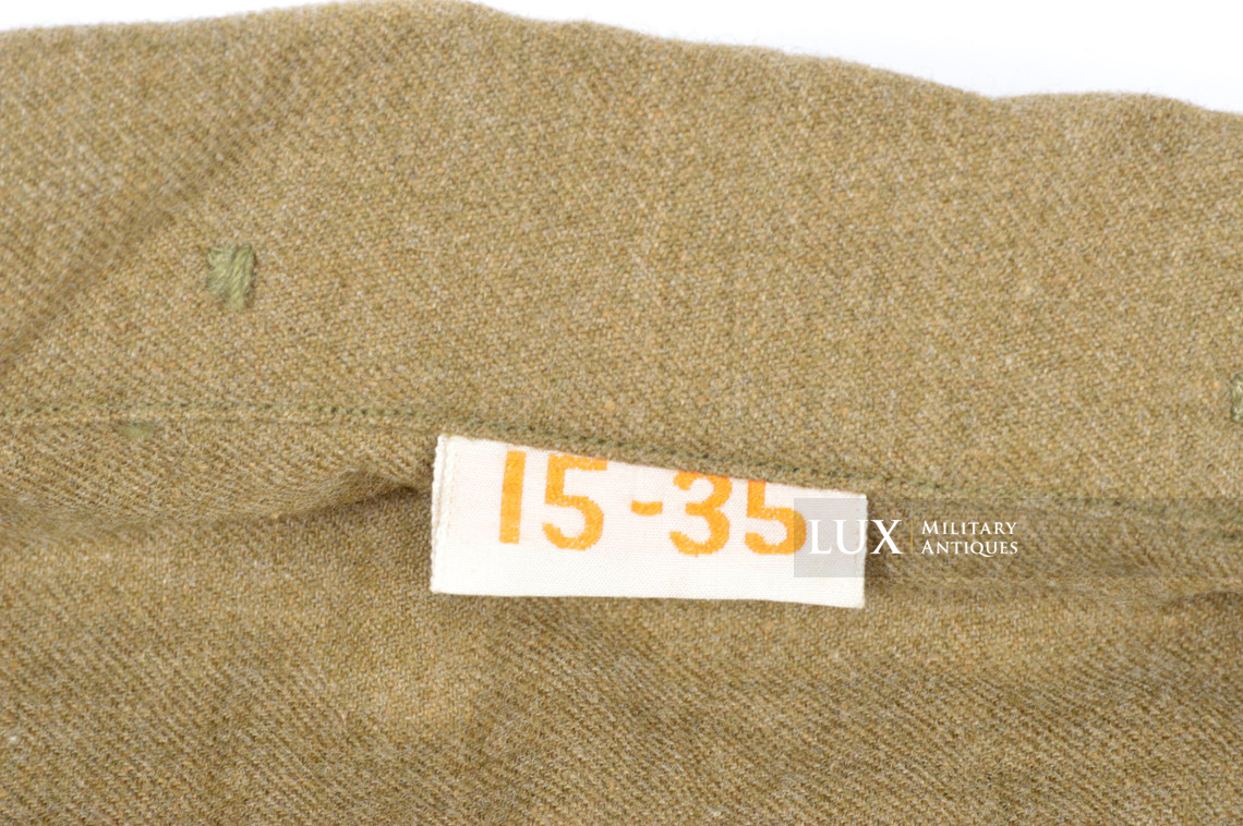 Chemise US Army combat en laine moutarde, « 1942 » - photo 17