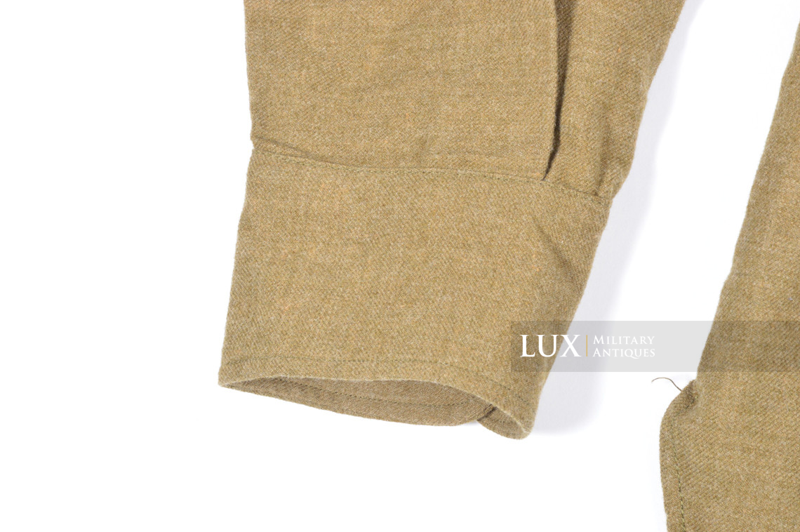 Chemise US Army combat en laine moutarde, « 1942 » - photo 11