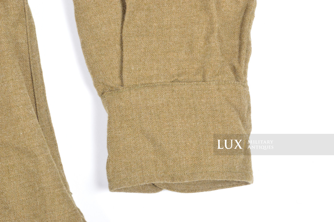 Chemise US Army combat en laine moutarde, « 1942 » - photo 12