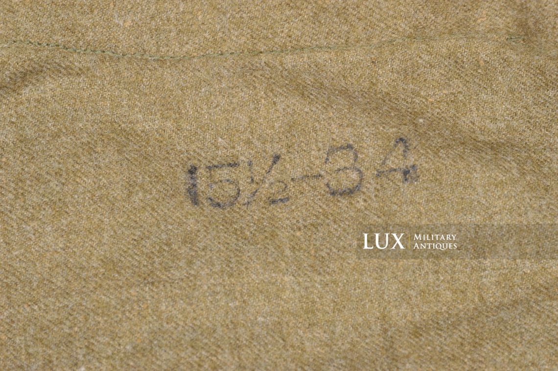 Chemise US Army en laine moutarde, « 1941 » - photo 13