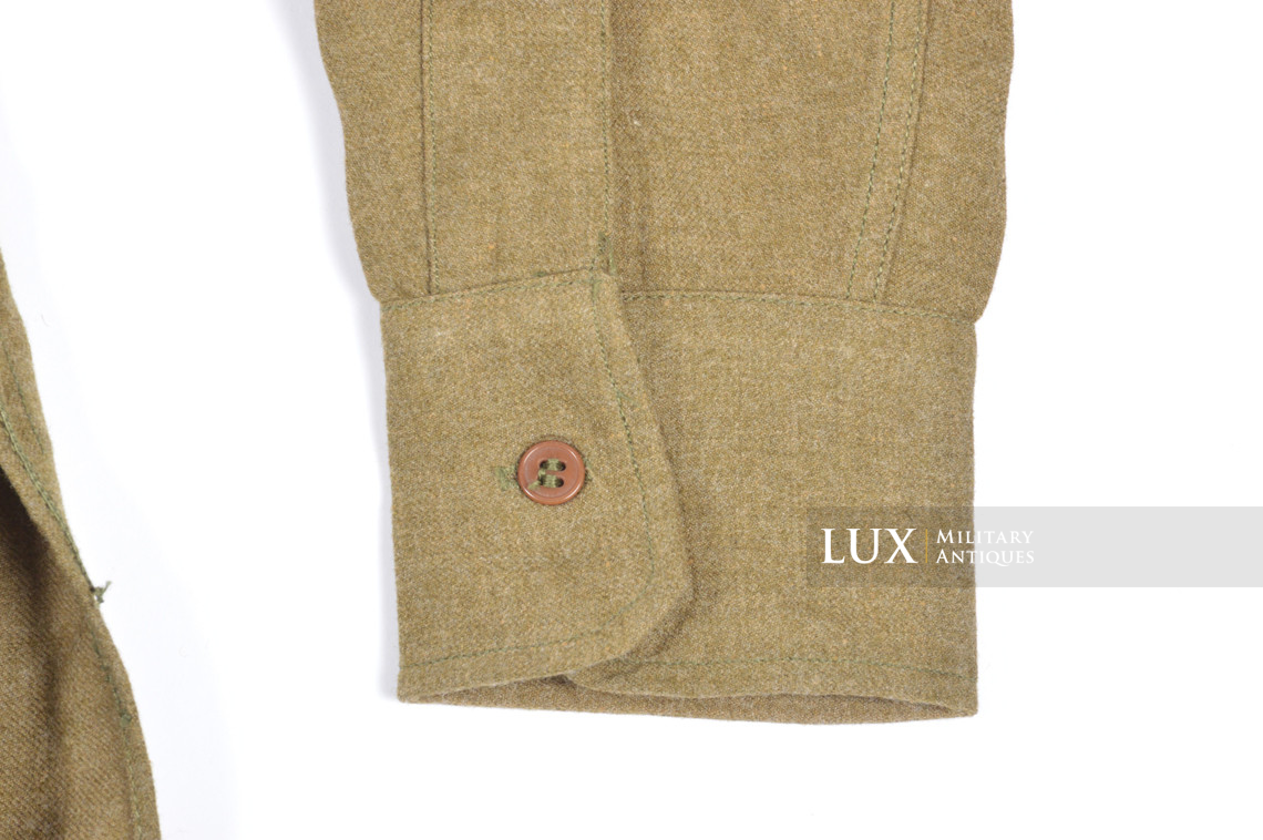 Chemise US Army en laine moutarde, « 1941 » - photo 9