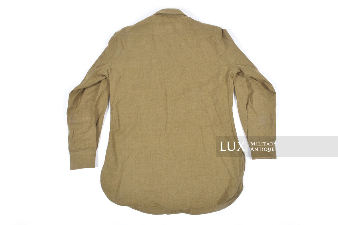 Chemise US Army en laine moutarde, « 1941 » - photo 10