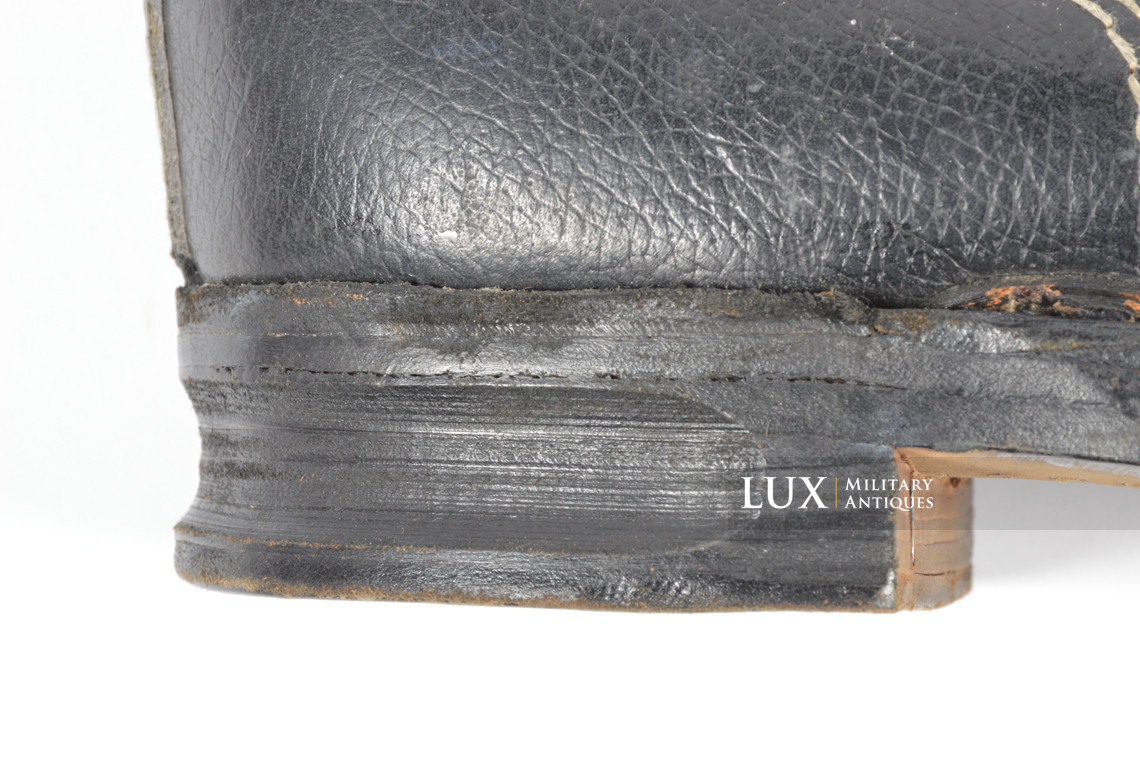 Bottes de saut de parachutiste allemand fin de guerre, état neuf, « 1944 » - photo 10