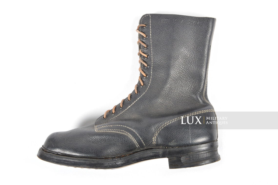 Bottes de saut de parachutiste allemand fin de guerre, état neuf, « 1944 » - photo 12
