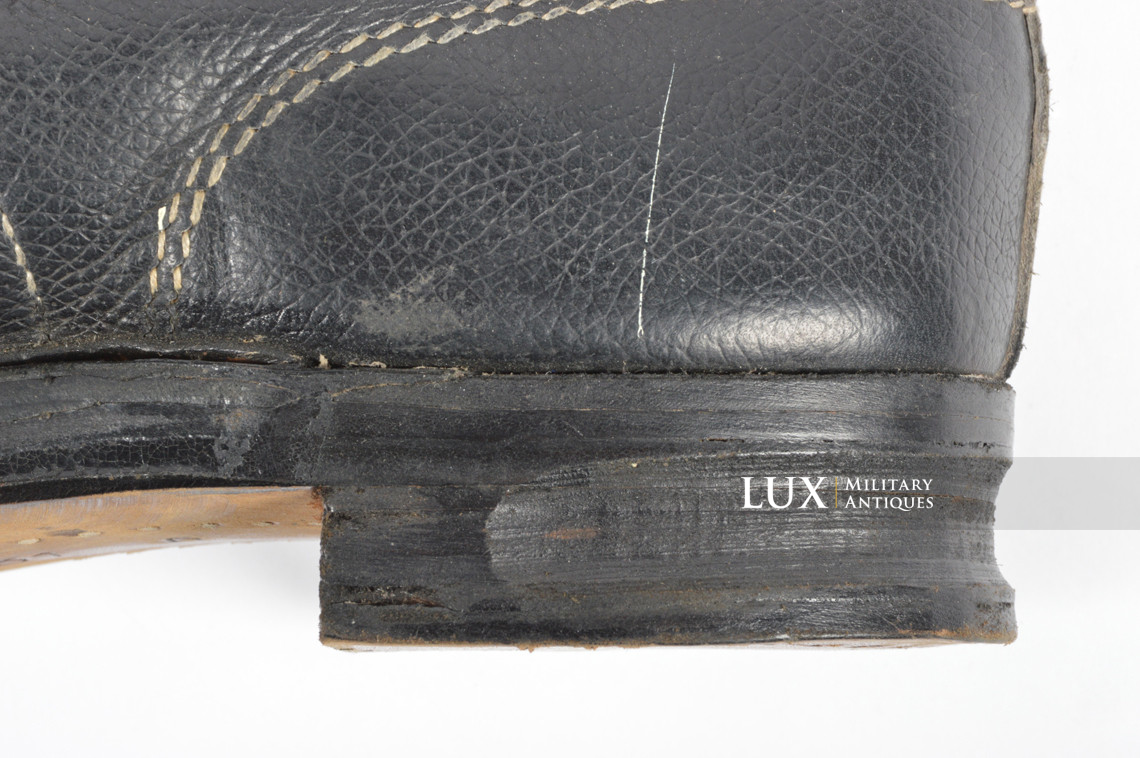 Bottes de saut de parachutiste allemand fin de guerre, état neuf, « 1944 » - photo 14