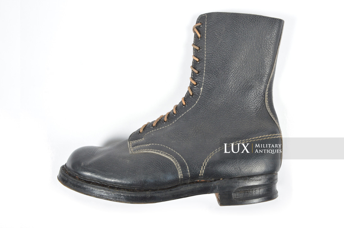 Bottes de saut de parachutiste allemand fin de guerre, état neuf, « 1944 » - photo 23