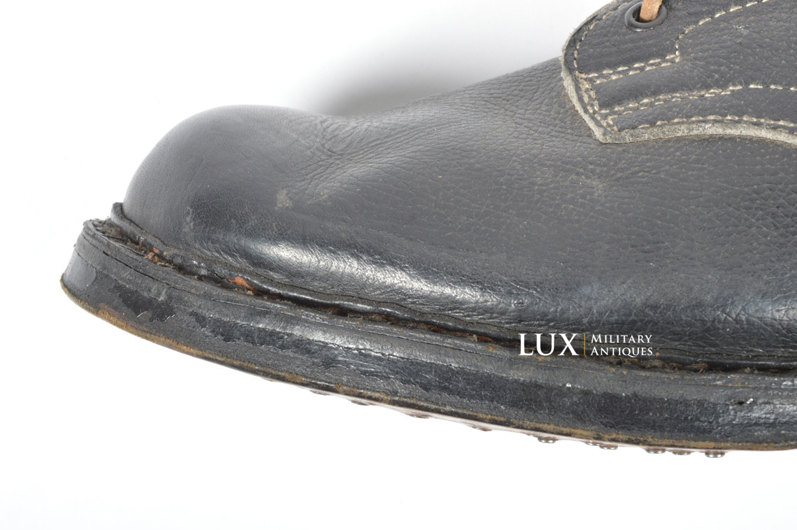 Bottes de saut de parachutiste allemand fin de guerre, état neuf, « 1944 » - photo 26