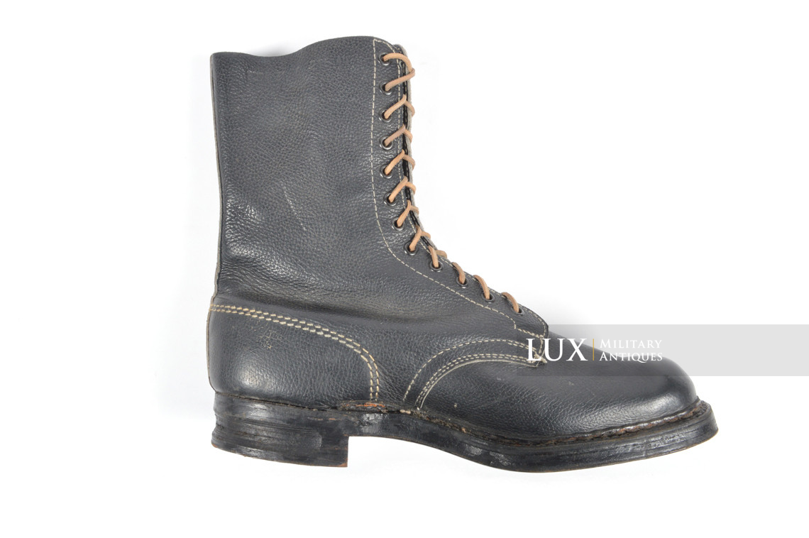 Bottes de saut de parachutiste allemand fin de guerre, état neuf, « 1944 » - photo 27