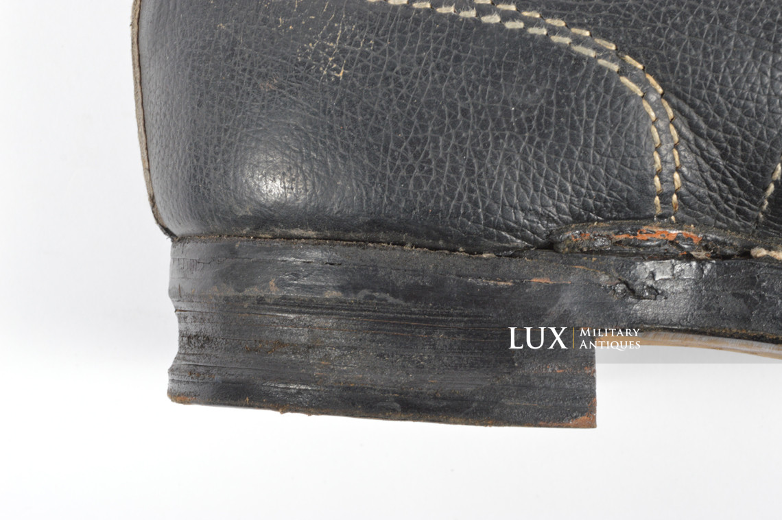 Bottes de saut de parachutiste allemand fin de guerre, état neuf, « 1944 » - photo 29